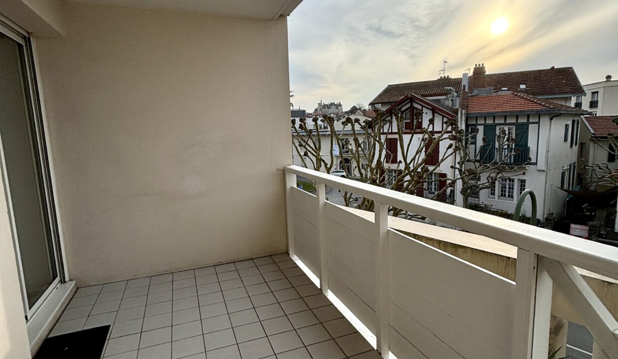 appartement à louer-biarritz-centre-avec terrasse-agence nomade-immobilier