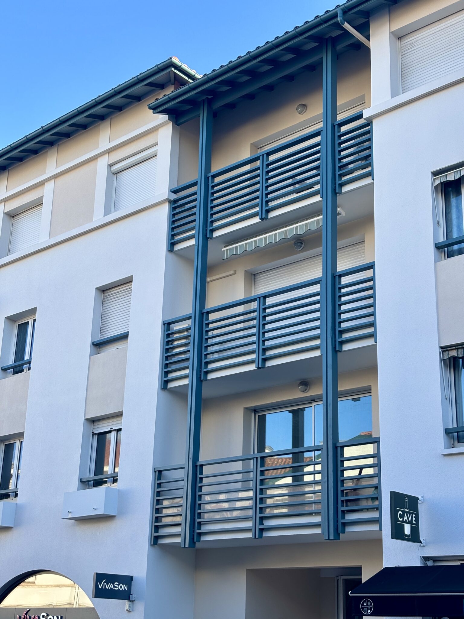 appartement T2 meublé hyper centre biarritz avec balcon cave et parking agence nomade immobilier
